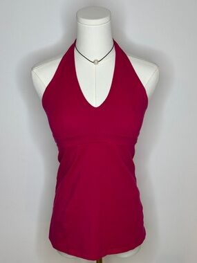 Victoria's Secret Halter Tank Top in Magenta